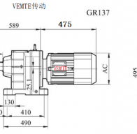 R137-Y160S4-4P-M4-0°減速機(jī)型號大全及圖紙