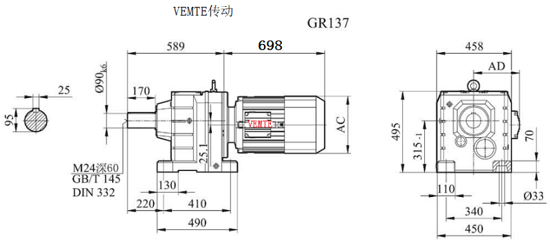 R137-Y225M4-4P-M4-0°減速機(jī)型號(hào)大全及尺寸圖.png